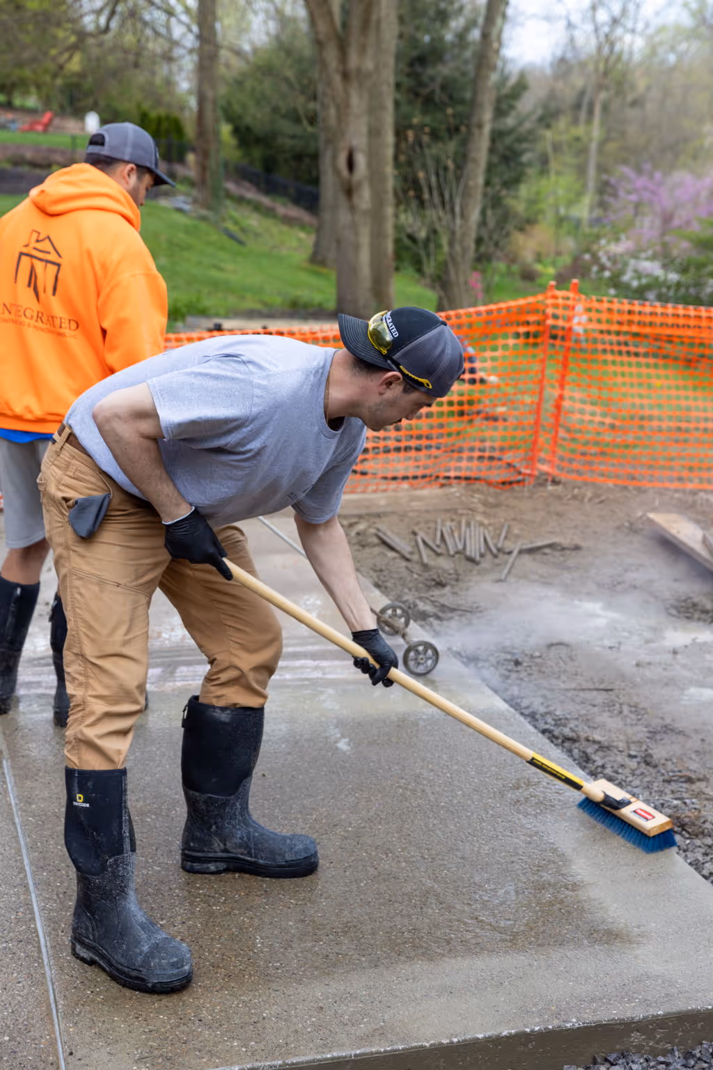 Home exterior remodeled by Integrated Contracting and Renovations