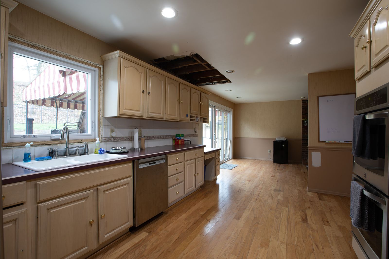 Home before addition contractor work in Pittsburgh