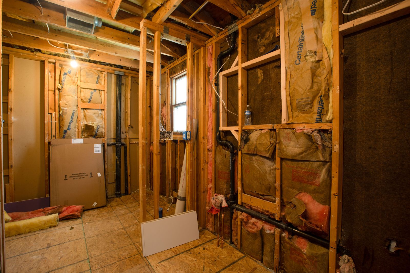 Addition renovation in progress in Pittsburgh