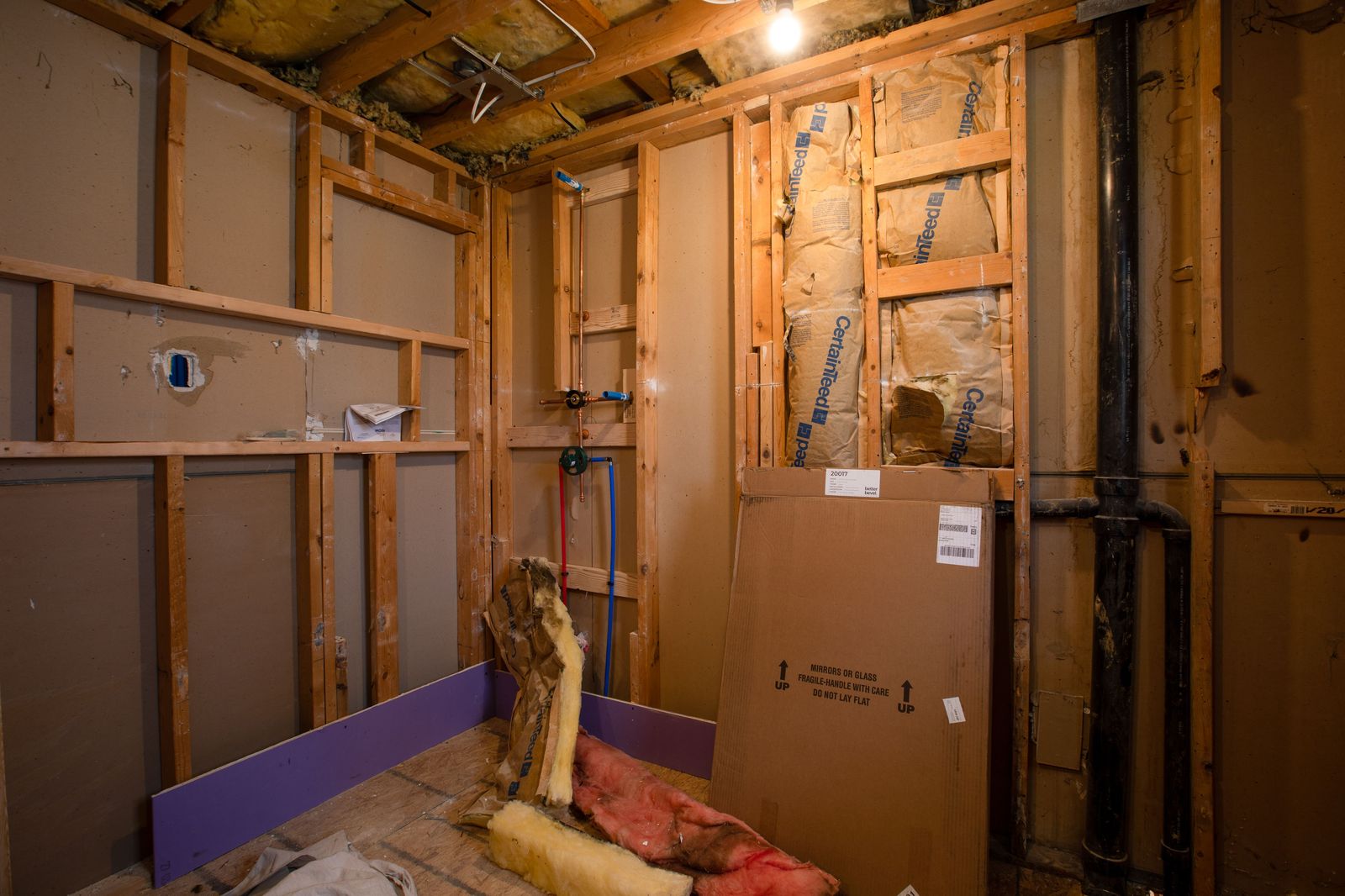 Custom addition under construction in Pittsburgh