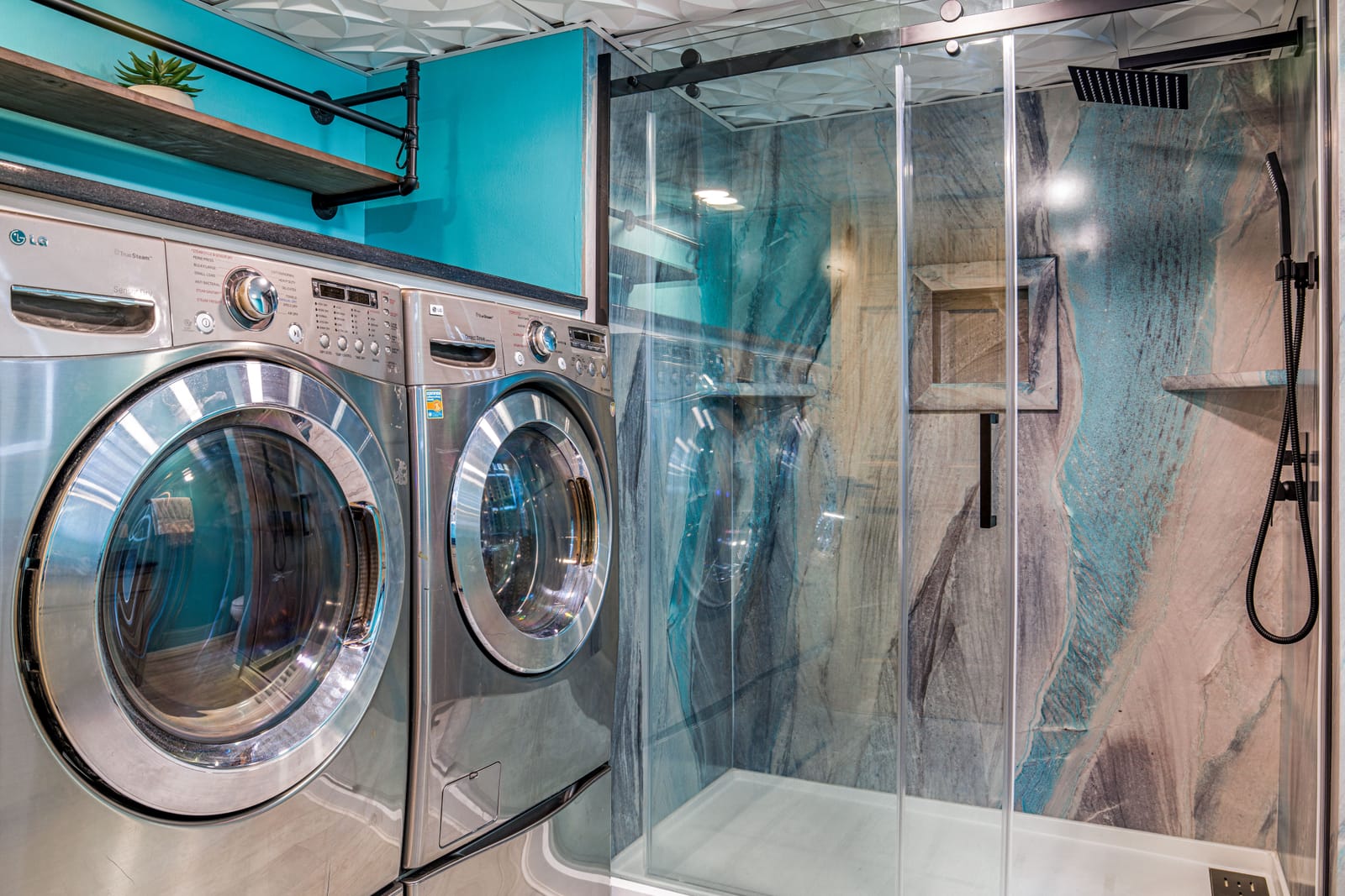 Basement trim installation in Pittsburgh