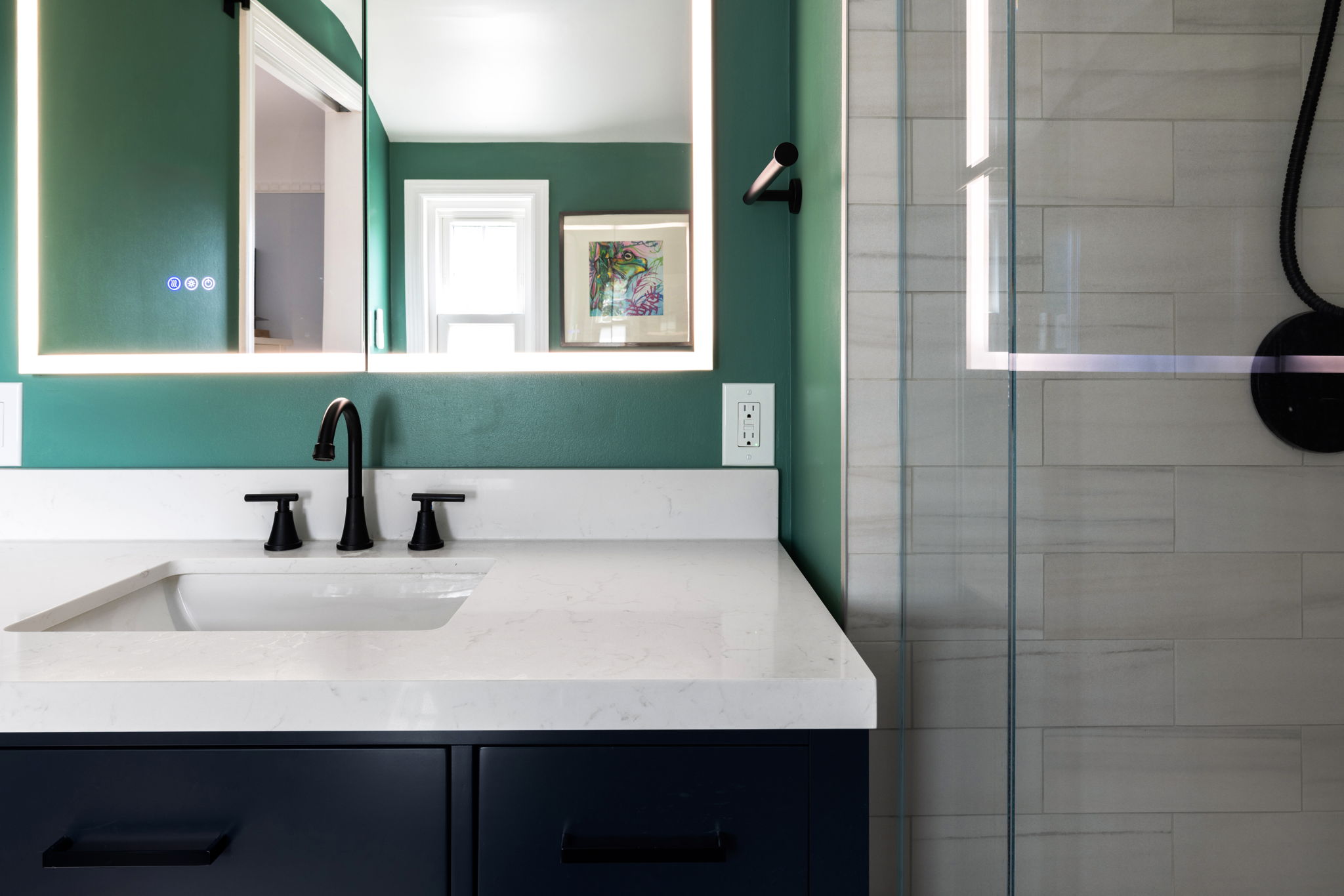 Bathroom renovation in Mt. Lebanon