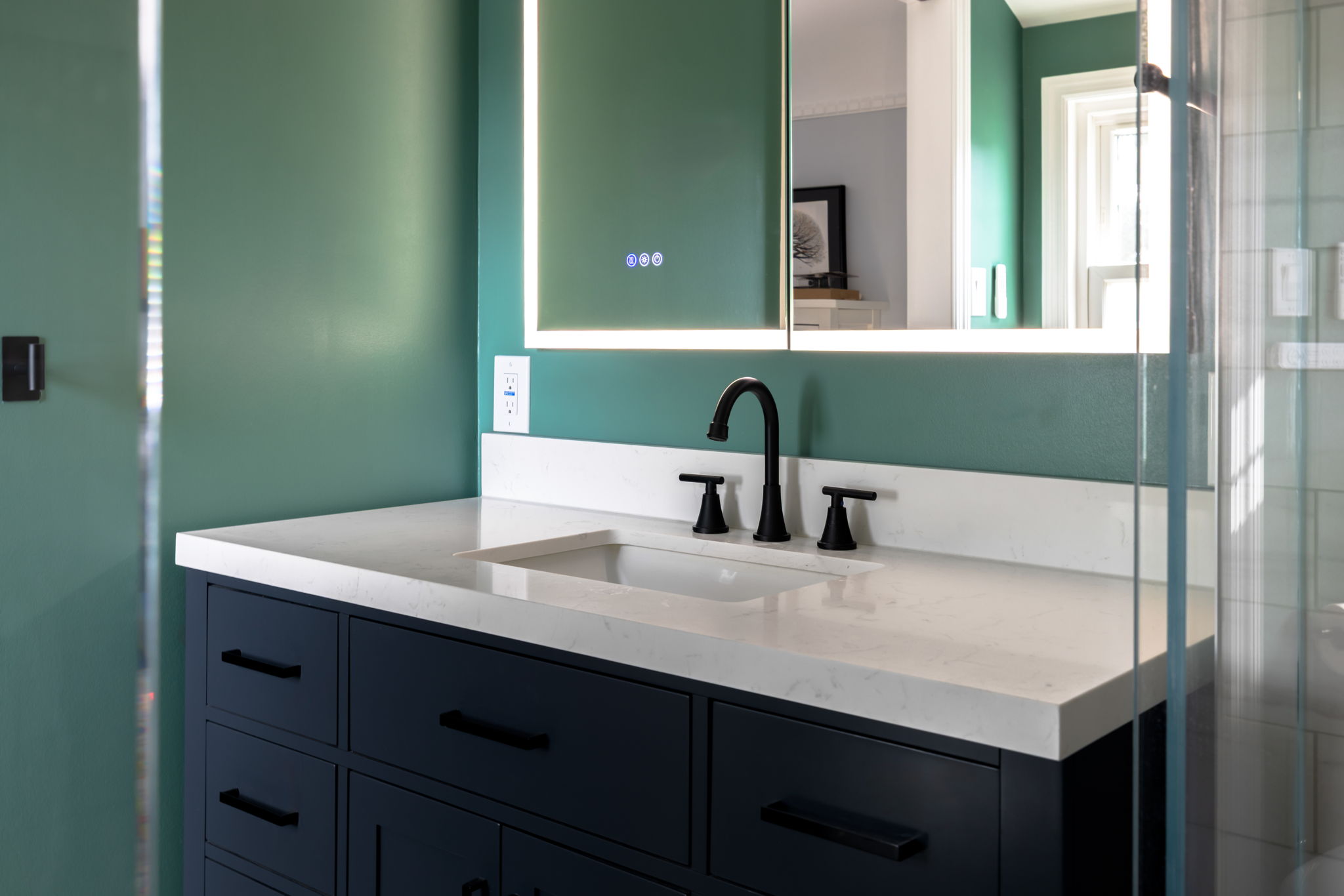 Bathroom vanity installation in Pittsburgh