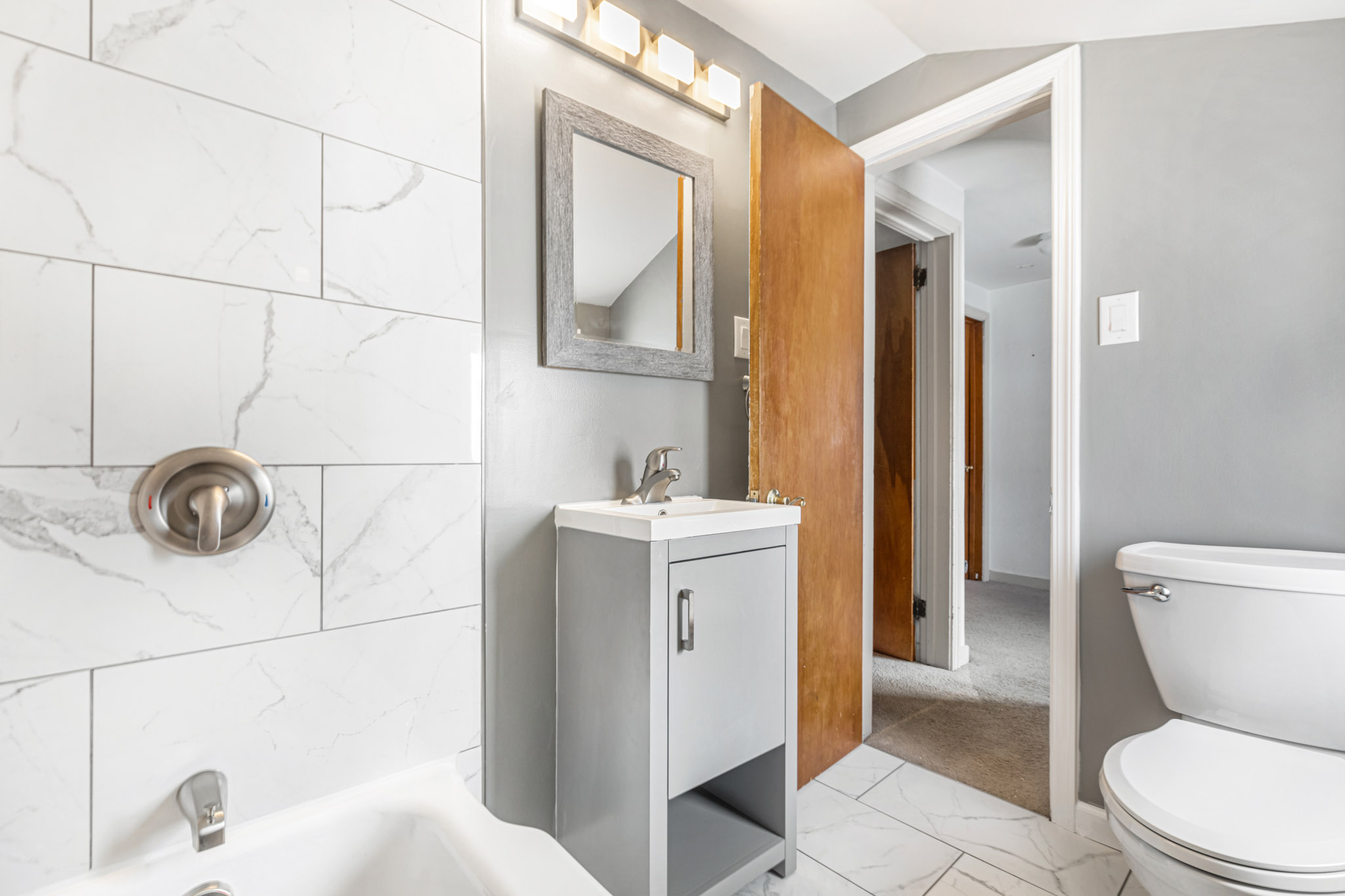 Bathroom upgrade in Mt. Lebanon