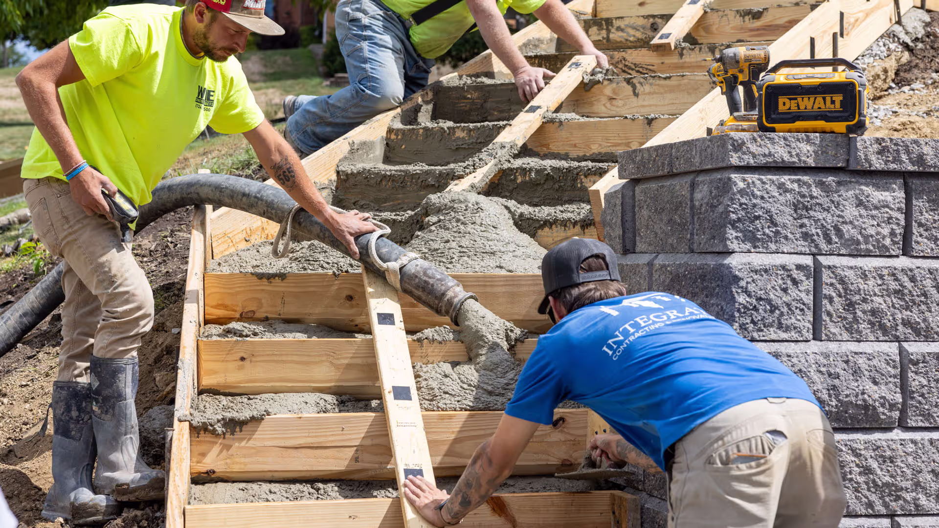 Concrete Steps Progress