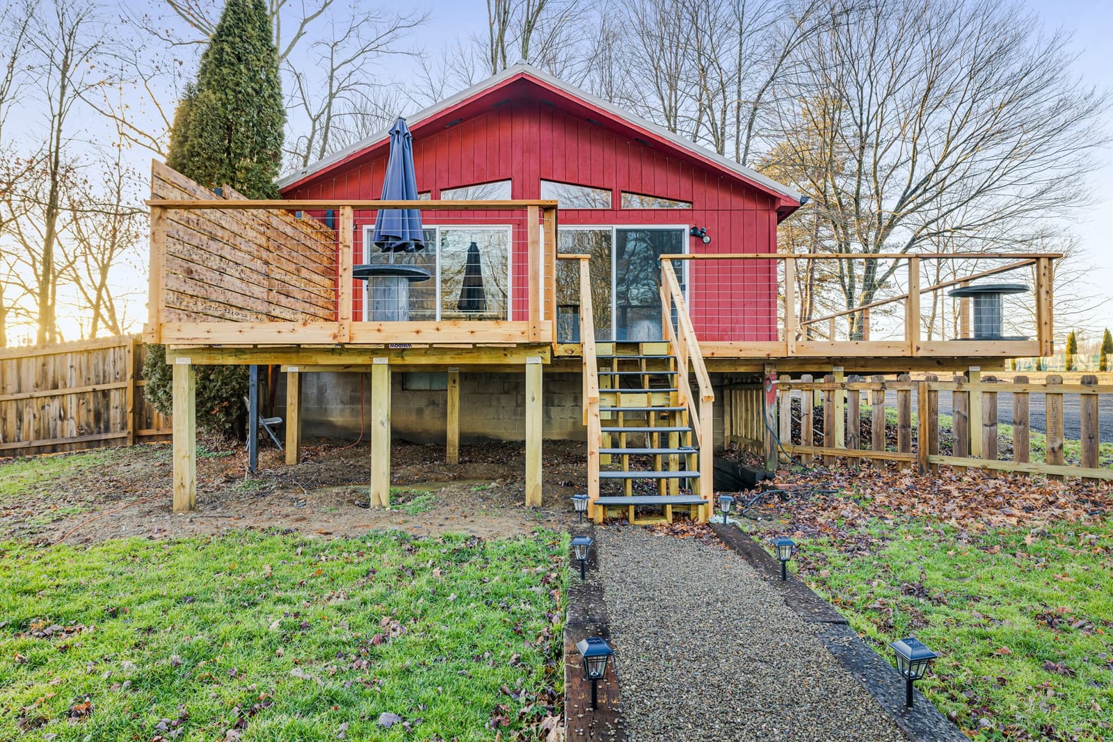 Custom deck construction in Pittsburgh