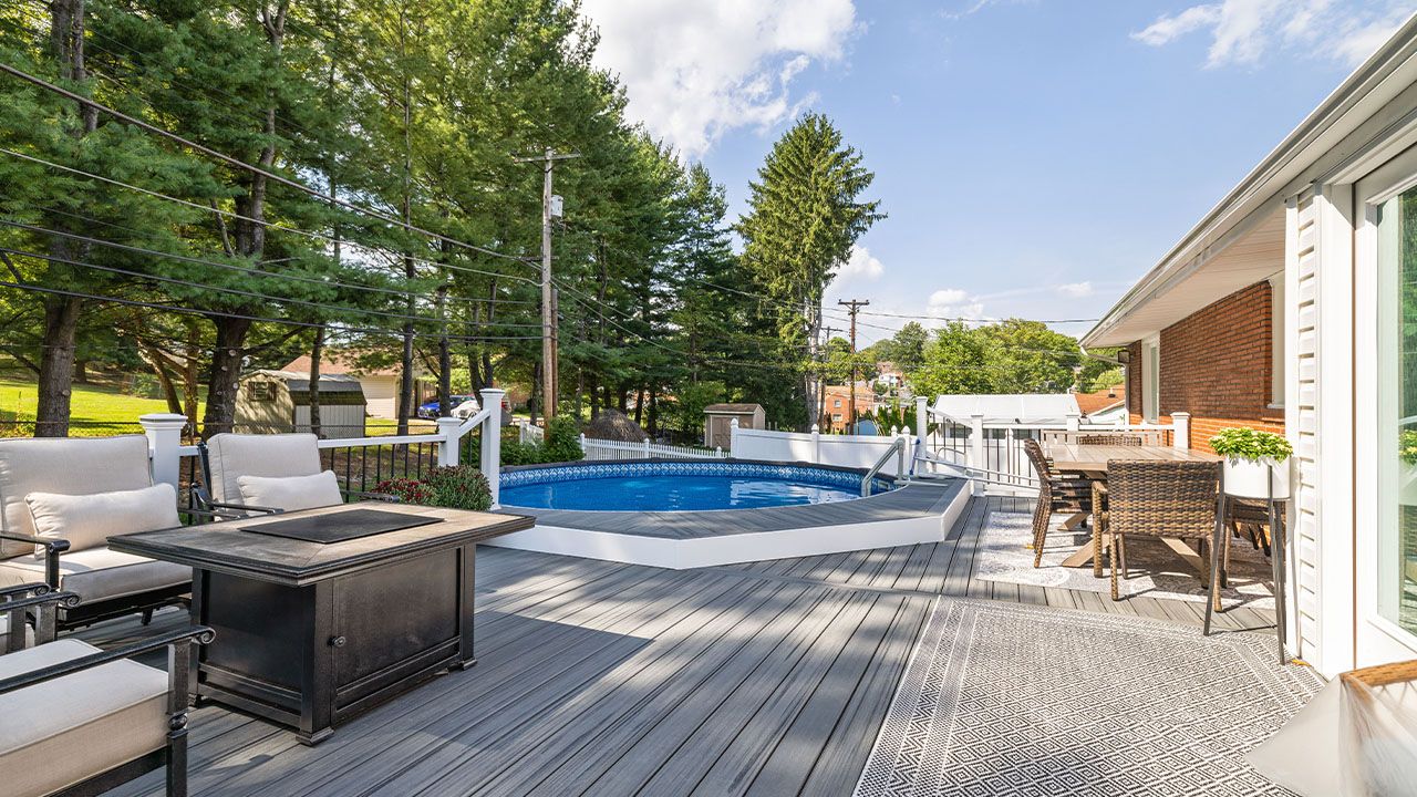 Deck installation in Pittsburgh