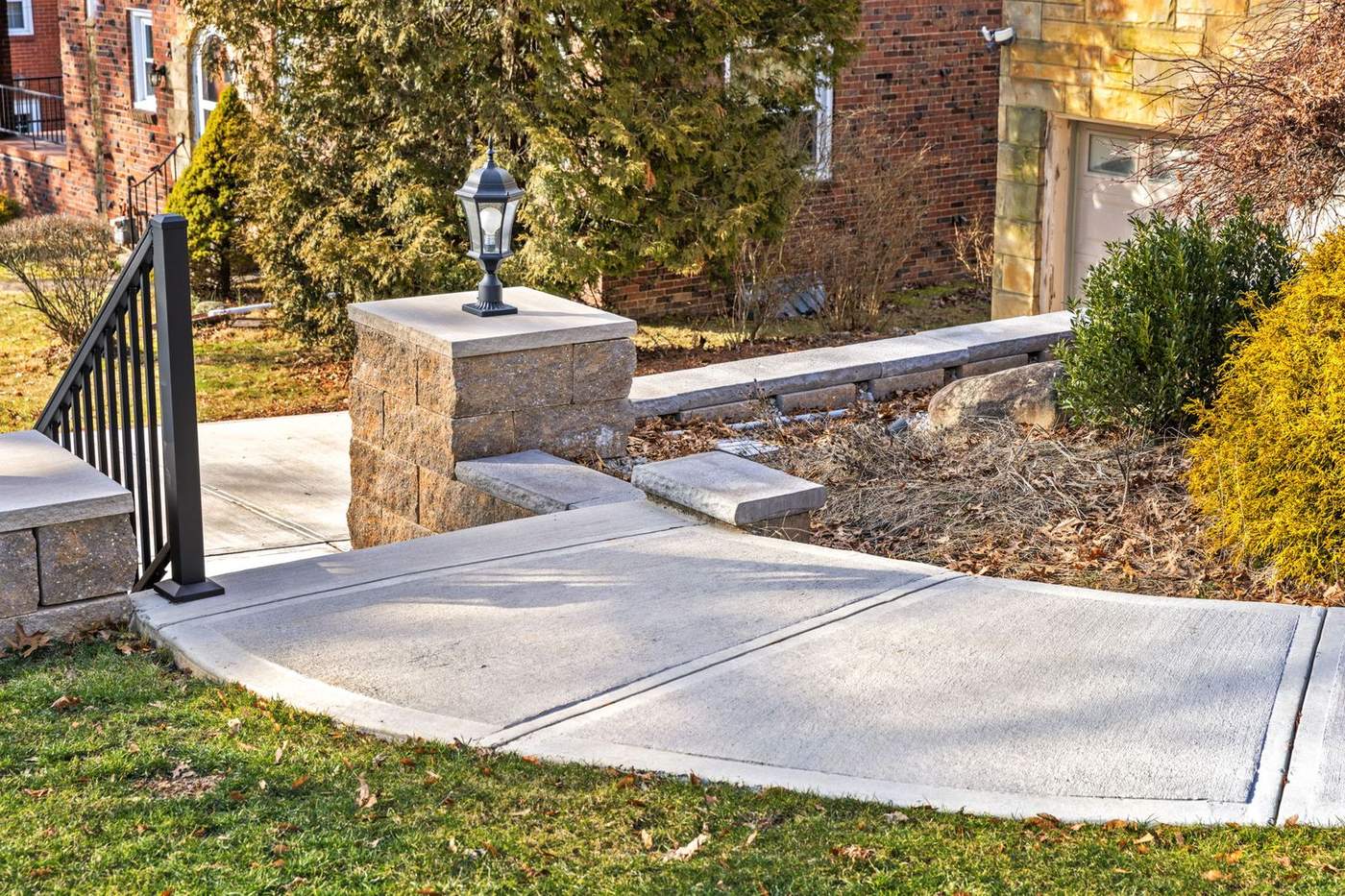 Driveway installation in McMurray