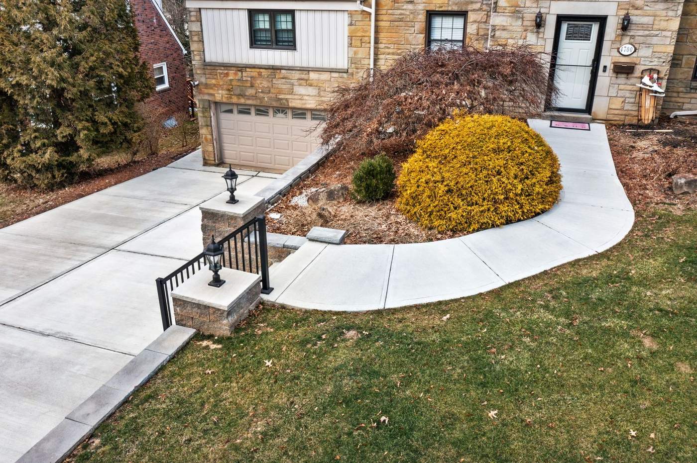 Local driveway installation project