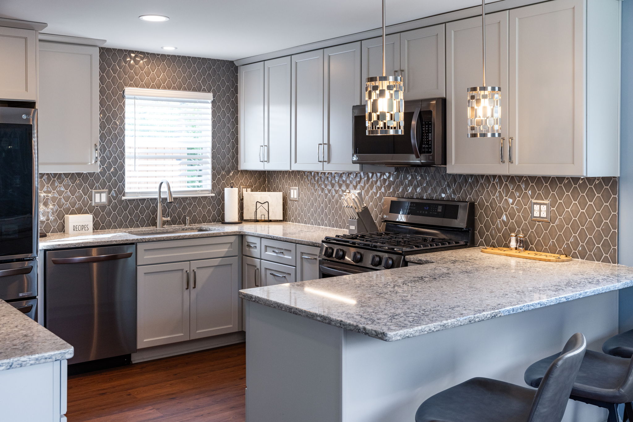 Kitchen breakfast nook remodel