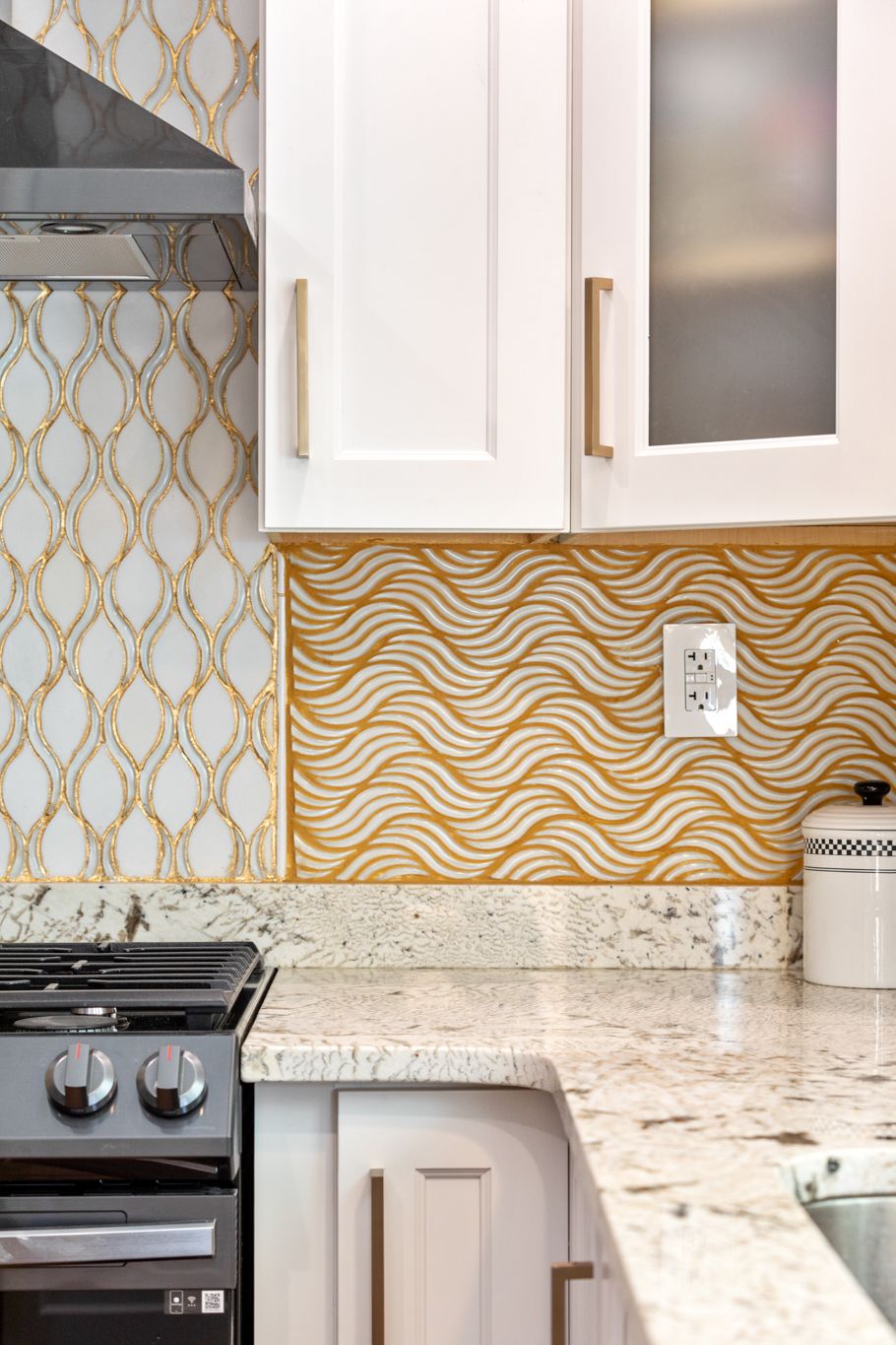 Custom cabinet installation by contractor