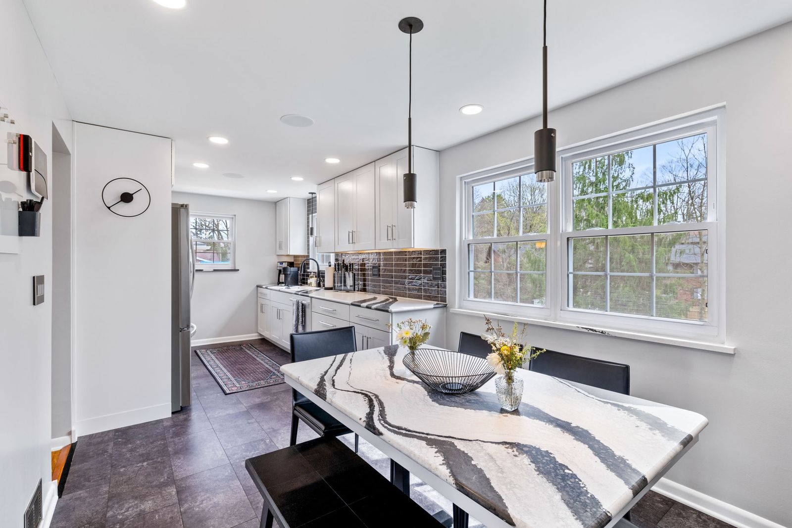 Contemporary kitchen remodel in Pittsburgh