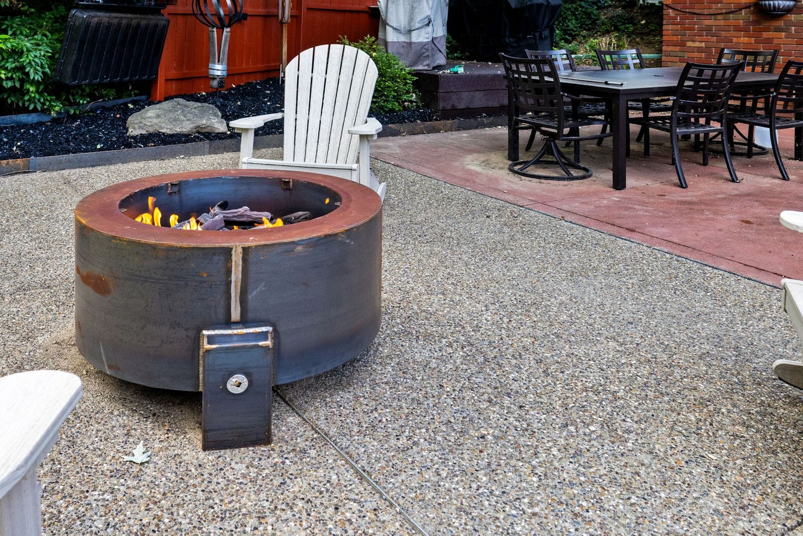 Patio installation project in Pittsburgh